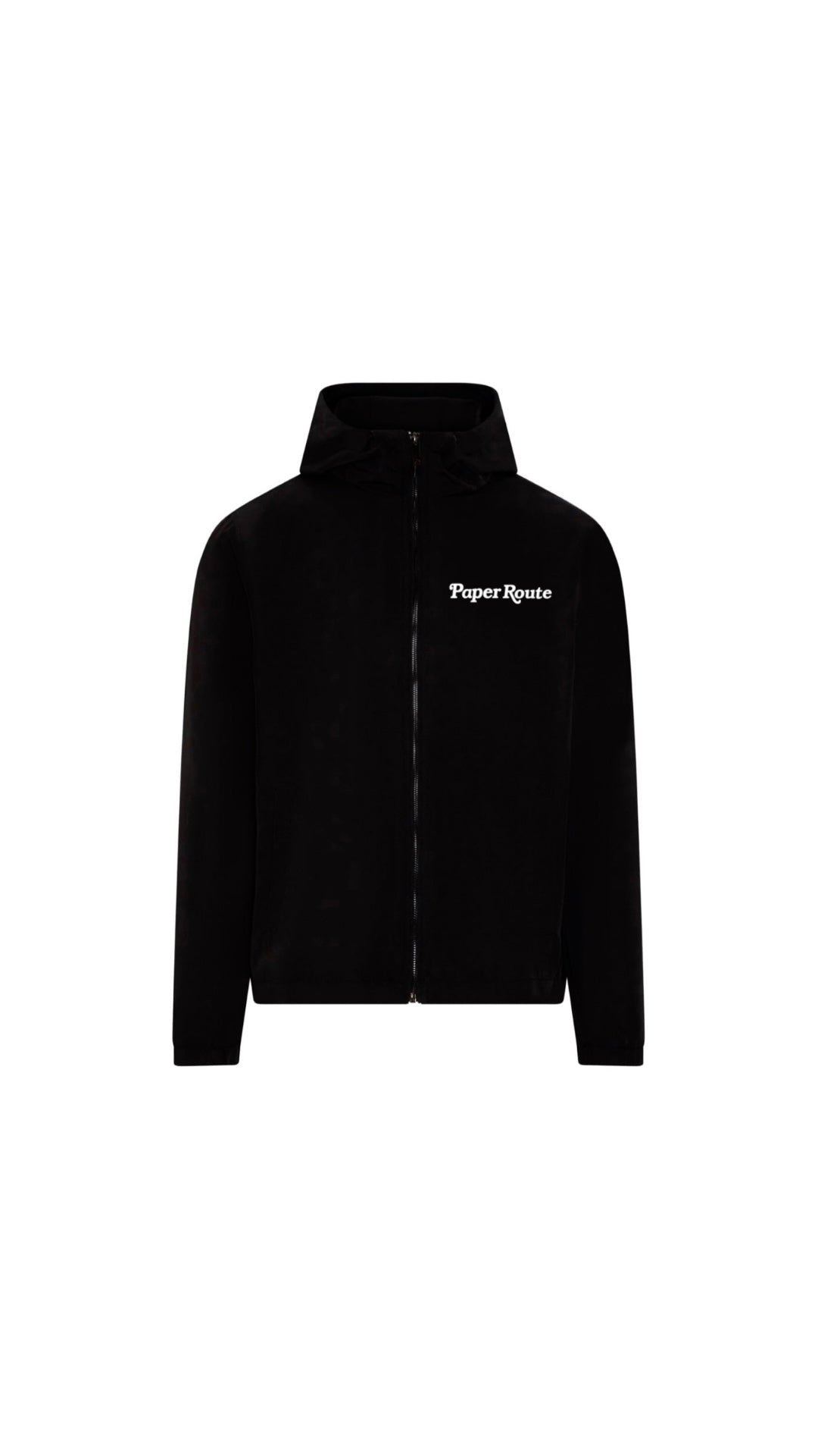 Core Black Windbreaker