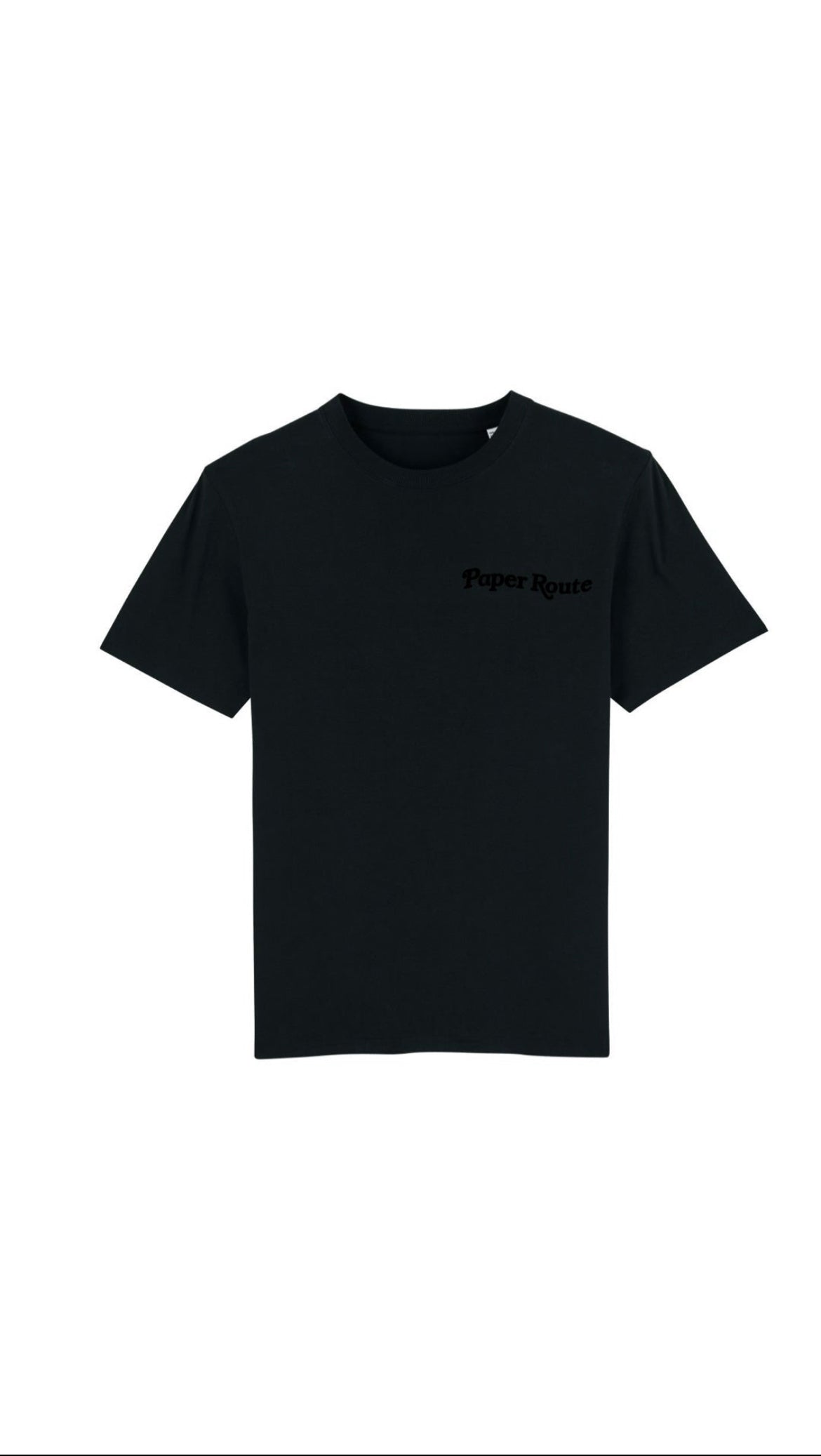 BLACK EMBROIDERED T-SHIRT - VOL.3